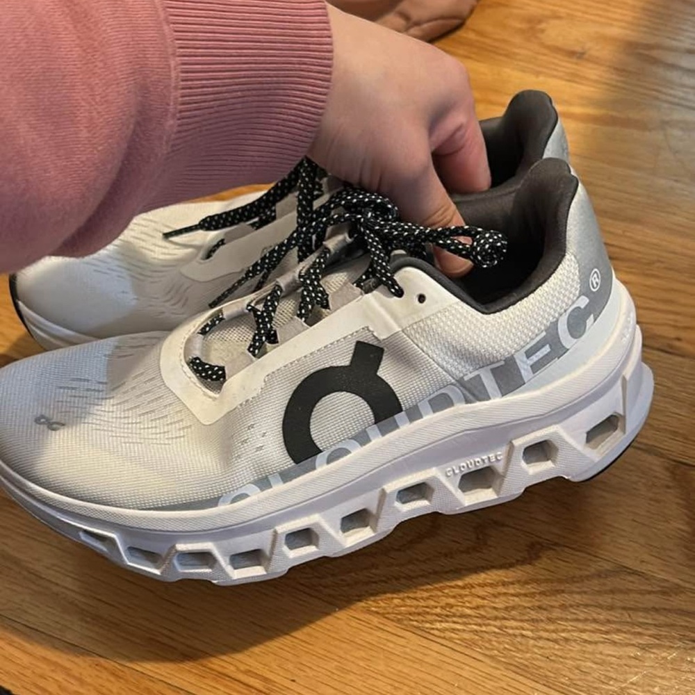 On Cloudtec White Sneakers